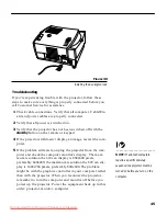 Preview for 51 page of InFocus LitePro 610 Quick Start Manual