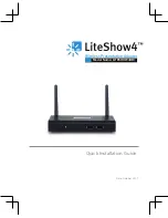 Предварительный просмотр 1 страницы InFocus LiteShow 4 DB+ Quick Installation Manual