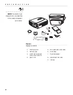 Preview for 6 page of InFocus LP 425 LiteMount User Manual