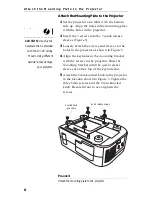 Preview for 8 page of InFocus LP 740 LiteMount Installation Manual