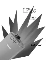 InFocus LP260 User Manual preview