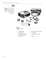 Предварительный просмотр 6 страницы InFocus LP400 User Manual