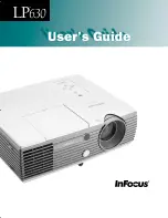 InFocus LP630 User Manual предпросмотр