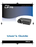 InFocus LP70+ User Manual preview