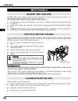 Предварительный просмотр 38 страницы InFocus LP800 User Manual