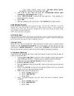 Preview for 15 page of InFocus MaxFlight MT3000B ELECTRIC Owner'S Manual