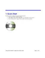 Preview for 2 page of InFocus ProjectorNet Quick Start Manual