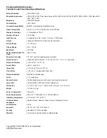 InFocus Proxima DP6850 Specifications preview