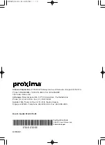 Preview for 2 page of InFocus Proxima DP6870 User Manual