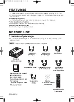 Preview for 4 page of InFocus Proxima DP6870 User Manual