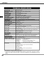 Preview for 42 page of InFocus proxima DP9295 User Manual