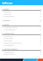 Предварительный просмотр 5 страницы InFocus Quantum Laser Core INL144 Installation And User Manual