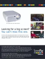 InFocus ScreenPlay 4800 Specifications preview