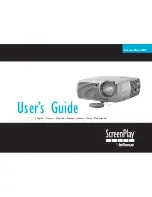 InFocus ScreenPlay 4805 User Manual preview