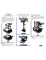 InFocus SP-CEIL-001 Installation Instructions предпросмотр