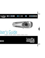 InFocus SP7200 User Manual preview