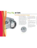 Предварительный просмотр 2 страницы InFocus SP7205 Brochure & Specs