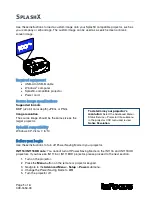 Preview for 1 page of InFocus SplashX Instructions