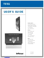 Предварительный просмотр 102 страницы InFocus TD61 User Manual