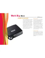 Preview for 2 page of InFocus Work Big IN10 User Manual