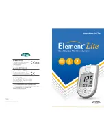 Infopia Element Lite Instructions For Use Manual preview