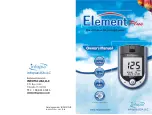 Infopia Element Plus Owner'S Manual предпросмотр