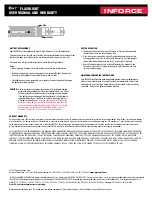 Preview for 2 page of inforce 6VT User Manual