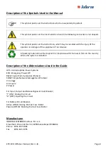 Preview for 3 page of inform ETR EVO Series Installation And Operating Manual