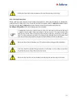 Preview for 22 page of inform PDSP 33010 Installation And Operating Manual