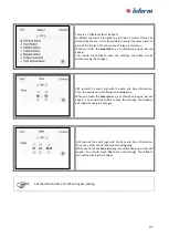 Preview for 43 page of inform PYRAMID DSP PREMIUM Series Installation And Operating Manual