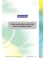 Preview for 1 page of Infortrend EonStor A16F Quick Installation Manual