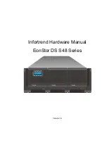 Preview for 1 page of Infortrend EonStor DS S48 Series Hardware Manual