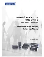 Preview for 1 page of Infortrend EonStor S12E-G1133-2 Installation And Hardware Reference Manual