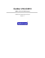 Infortrend EonStor U16U-G4010 Installation And Hardware Reference Manual preview