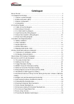 Preview for 2 page of Infoscan FV10X Series Operating Manual