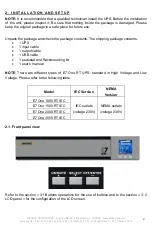 Preview for 47 page of INFOSEC UPS SYSTEM 67333N1 User Manual