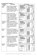 Preview for 75 page of INFOSEC UPS SYSTEM 67333N1 User Manual