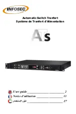 Preview for 1 page of INFOSEC UPS SYSTEM ATS User Manual