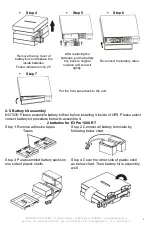 Preview for 9 page of INFOSEC UPS SYSTEM E3 PRO RT 1000 VA User Manual