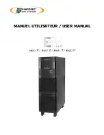 INFOSEC UPS SYSTEM E4 LCD 10K STT User Manual preview