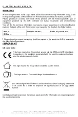 Preview for 4 page of INFOSEC UPS SYSTEM R2 Pro 10000VA User Manual