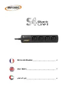 INFOSEC UPS SYSTEM S4 Black Line II User Manual preview