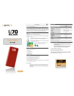 INFOSEC UPS SYSTEM U70 Slim User Manual предпросмотр