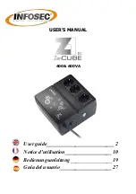 INFOSEC UPS SYSTEM Z1 ZenCube EX 400 User Manual preview