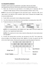 Предварительный просмотр 10 страницы INFOSEC 67311R1 User Manual