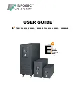 Preview for 1 page of INFOSEC E4 1000 VA User Manual