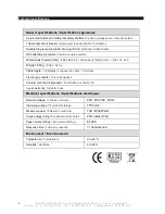 Preview for 2 page of INFOSEC PFS 6 B User Instructions