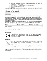 Preview for 4 page of INFOSEC X2 LCD Touch FR/SCHUKO 1000 User Manual