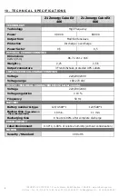 Preview for 8 page of INFOSEC Z1 Zenergy Cube EX User Manual