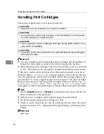 Предварительный просмотр 96 страницы Infotec ISC 615 G Operating Instructions Manual